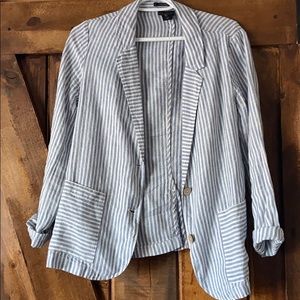 Striped blazer